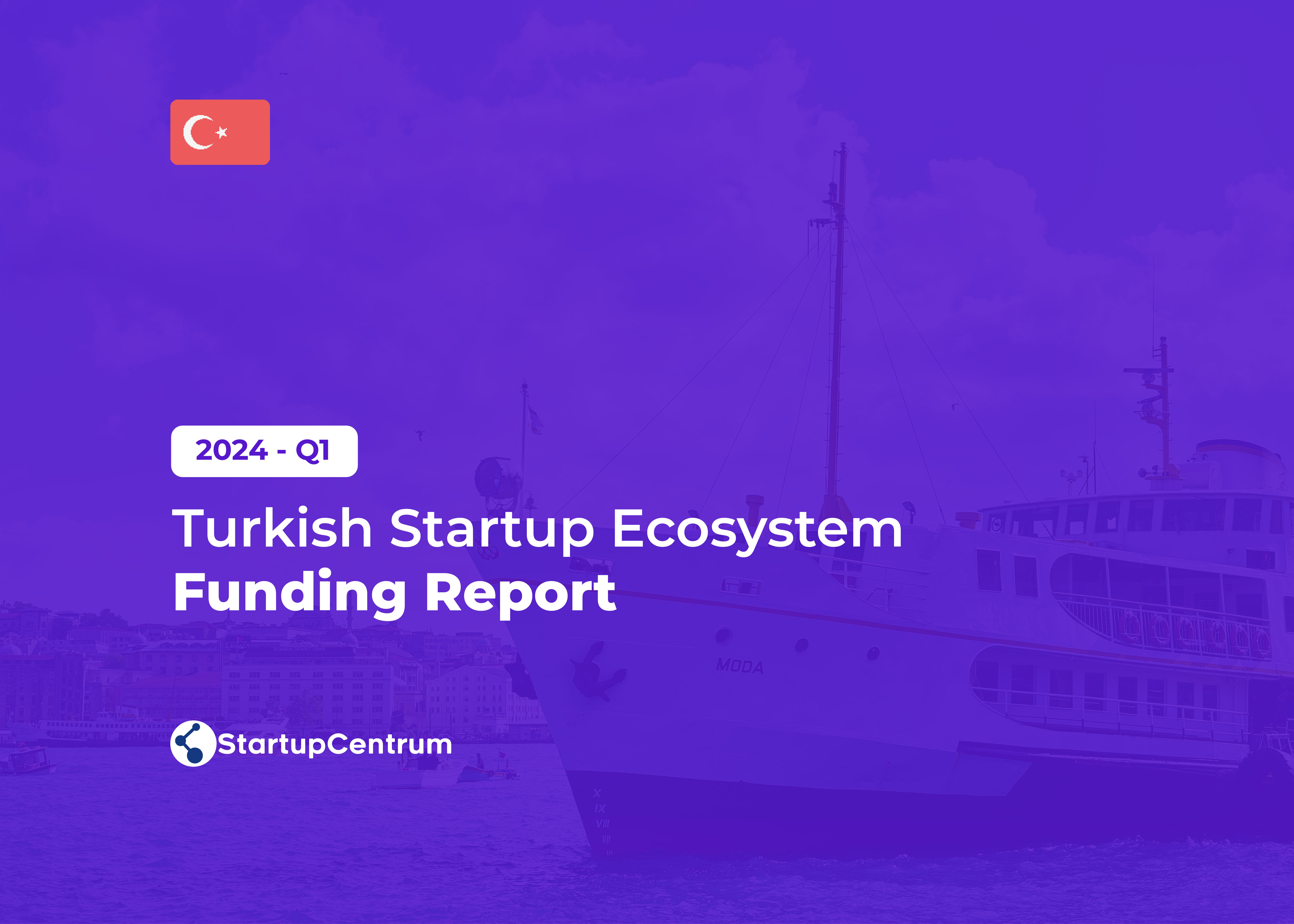 2024 - Q1 Turkish Startup Ecosystem Funding Report Cover Image